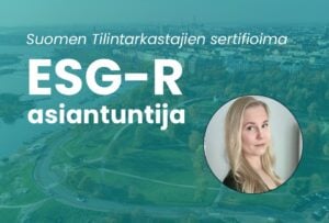 ESG-R-asiantuntija esittelyssä: Emmi Haljoki