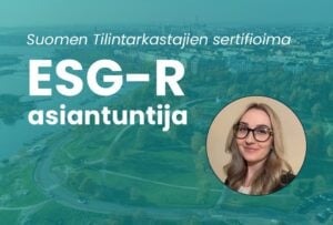 ESG-R-asiantuntija esittelyssä: Juulia Alppi